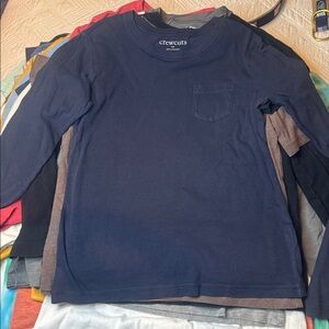 Crewcuts Navy Long Sleeve Shirt